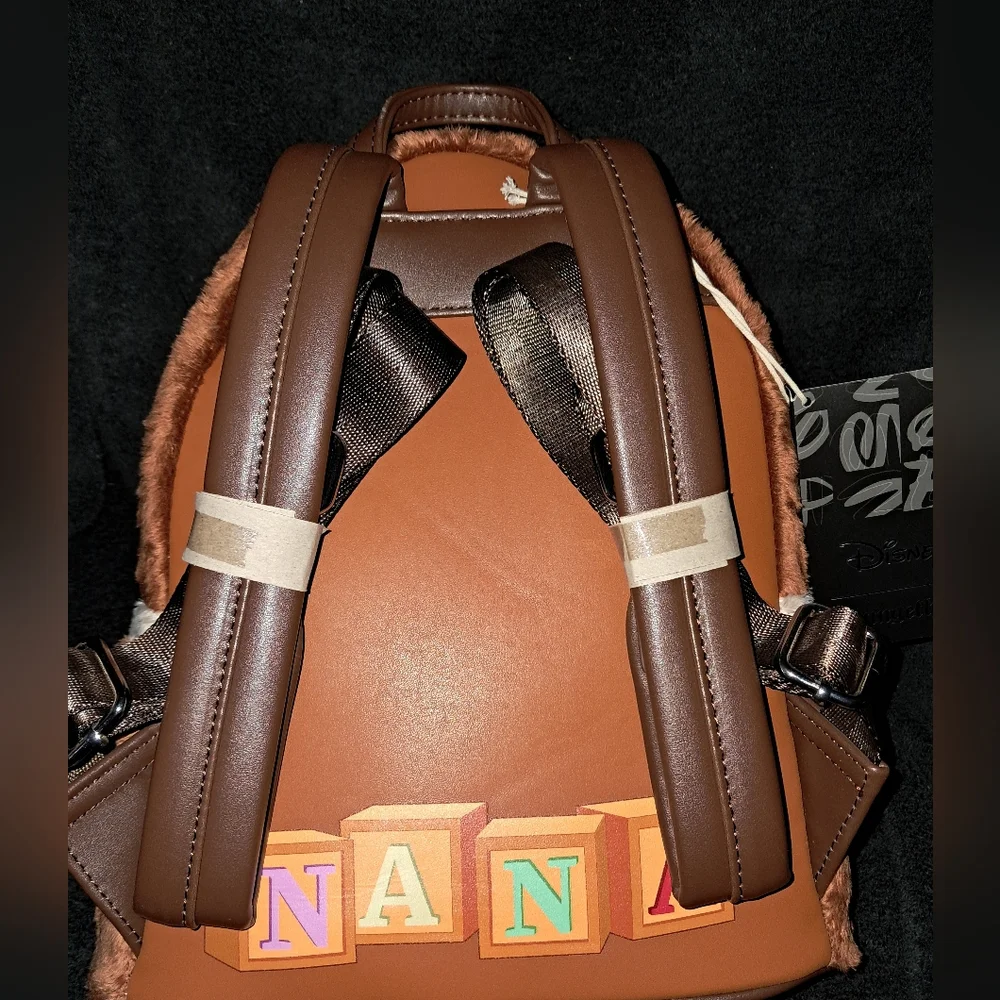 RARE Peter Pan Nana Loungefly Mini Backpack - Picture 4 of 7